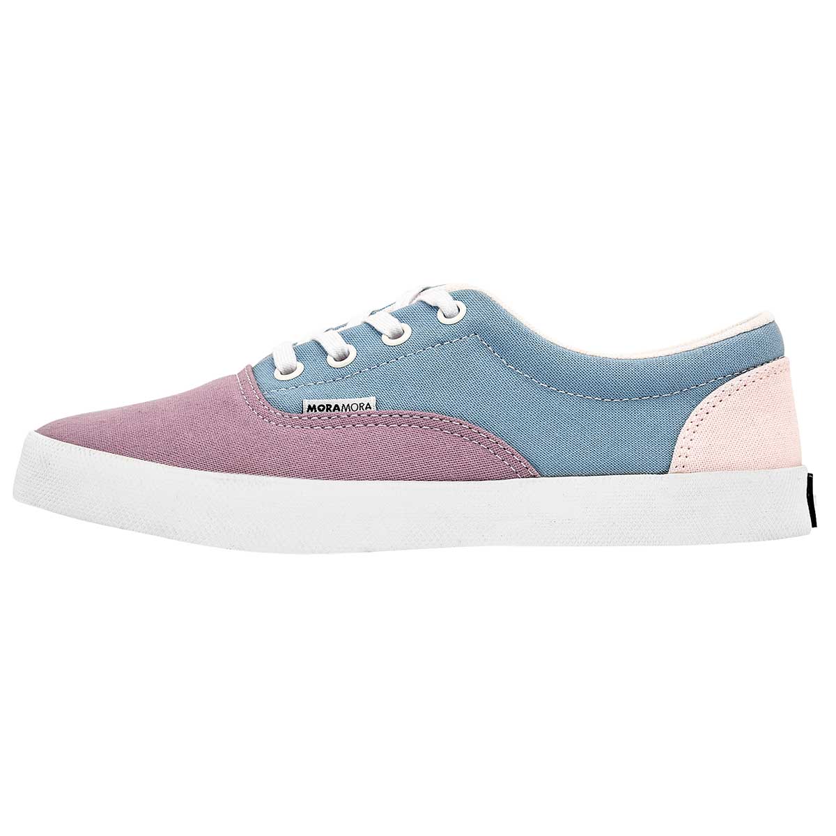 Foto 4 pulgar | Tenis Moramora Lilas para Mujer