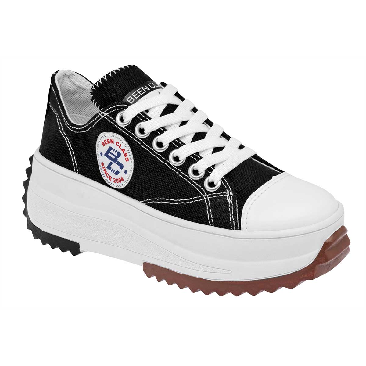 Tenis Urbanos Been Class Negros 113028-1 para Mujer