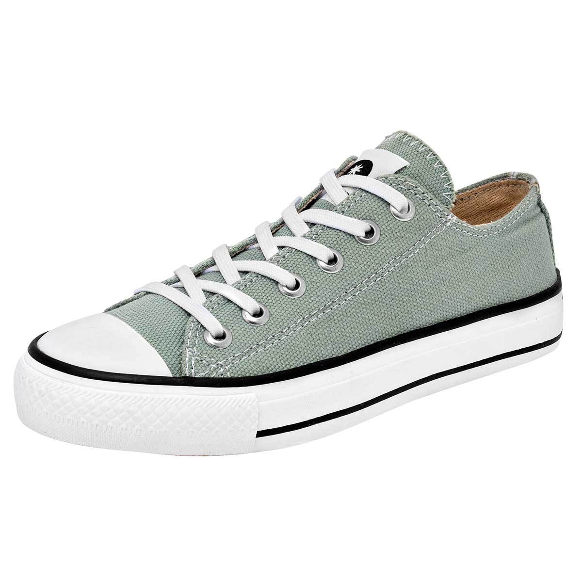 Foto 2 pulgar | Tenis Urbanos Moramora  112606-1 Verdes para Mujer