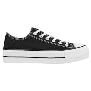 Foto 3 | Tenis Urbanos Moramora 116048-1 Negros para Mujer