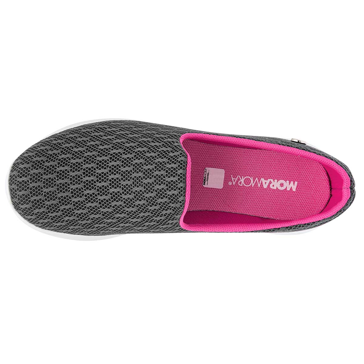 Foto 3 pulgar | Tenis Moramora Grises para Mujer