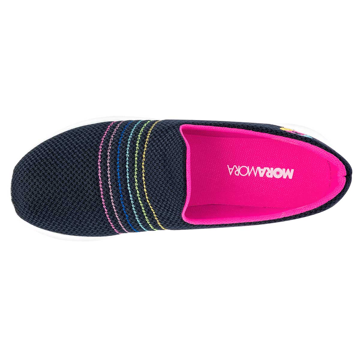 Foto 3 pulgar | Tenis Urbanos para Mujer MoraMora Multicolor 104739-1