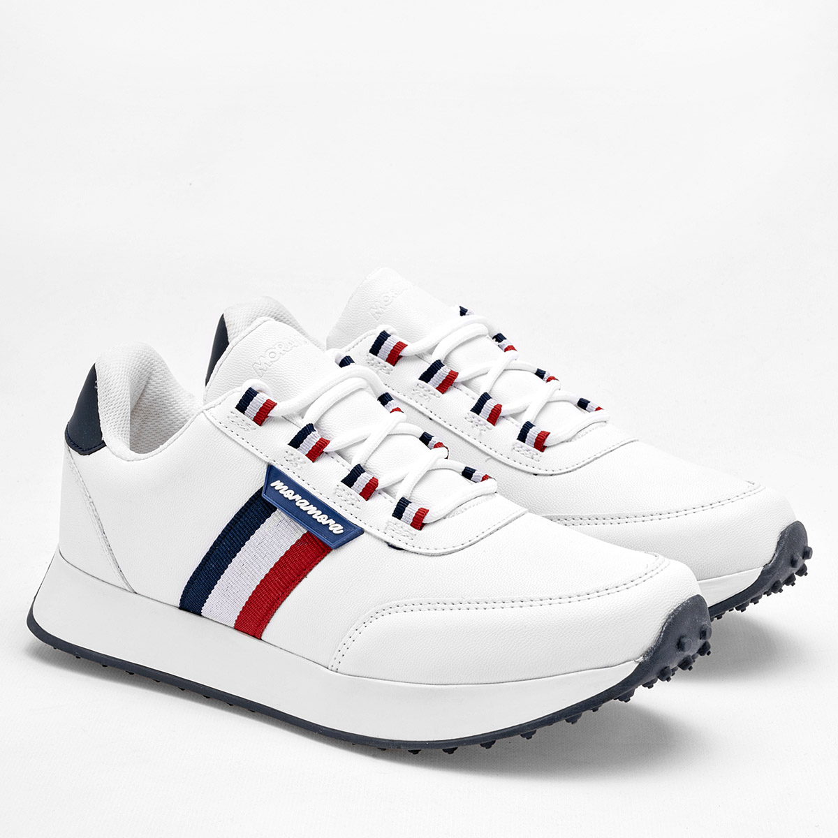 Foto 2 | Tenis Urbanos Moramora Blancos 121932-e para Mujer