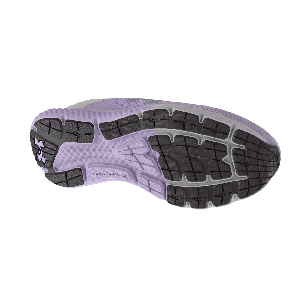 Foto 4 pulgar | Tenis Under Armour Charged Rogue Lilas para Mujer