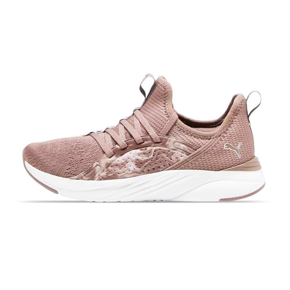 Foto 2 pulgar | Tenis para Mujer Puma Softride Sophia 2 Marbleized Cafés