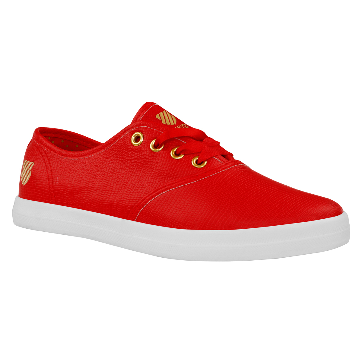 Foto 2 pulgar | Tenis K-Swiss Beverly Dine Casual Rojo para Dama