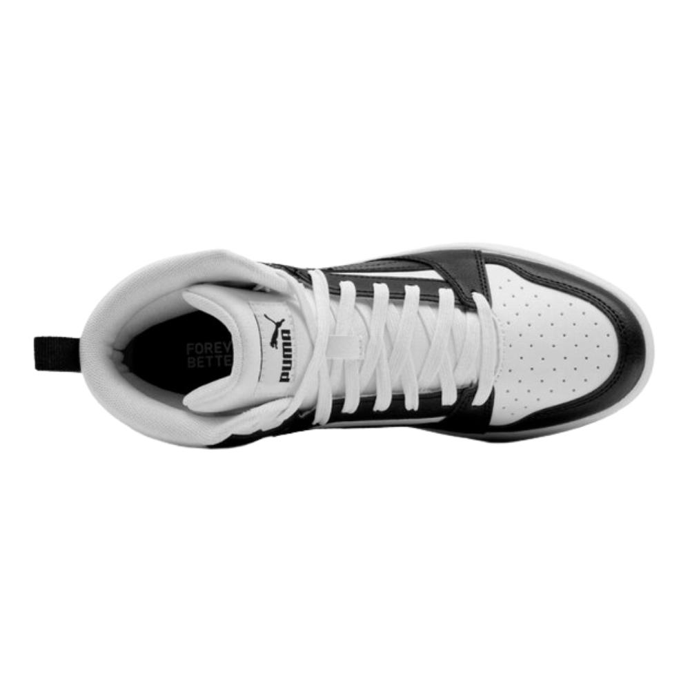 Foto 6 pulgar | Tenis para Mujer Puma Rebound V6 Mid Casuales Blancos