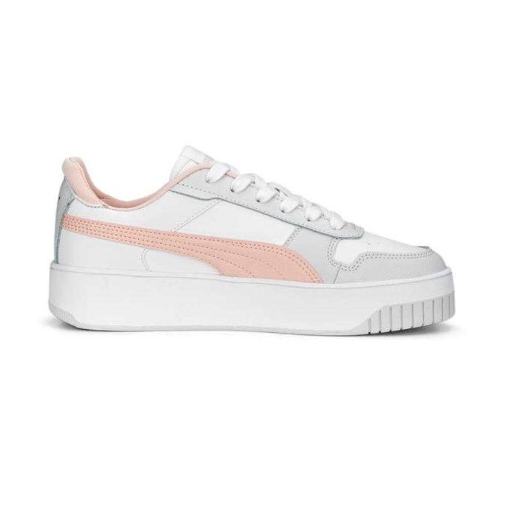 Foto 5 pulgar | Tenis Puma Carina Street Blancos para Mujer