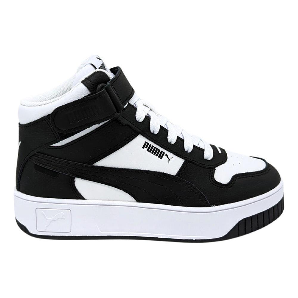 Foto 1 | Tenis Puma Carina Street Mid 39233703 Blancos para Mujer