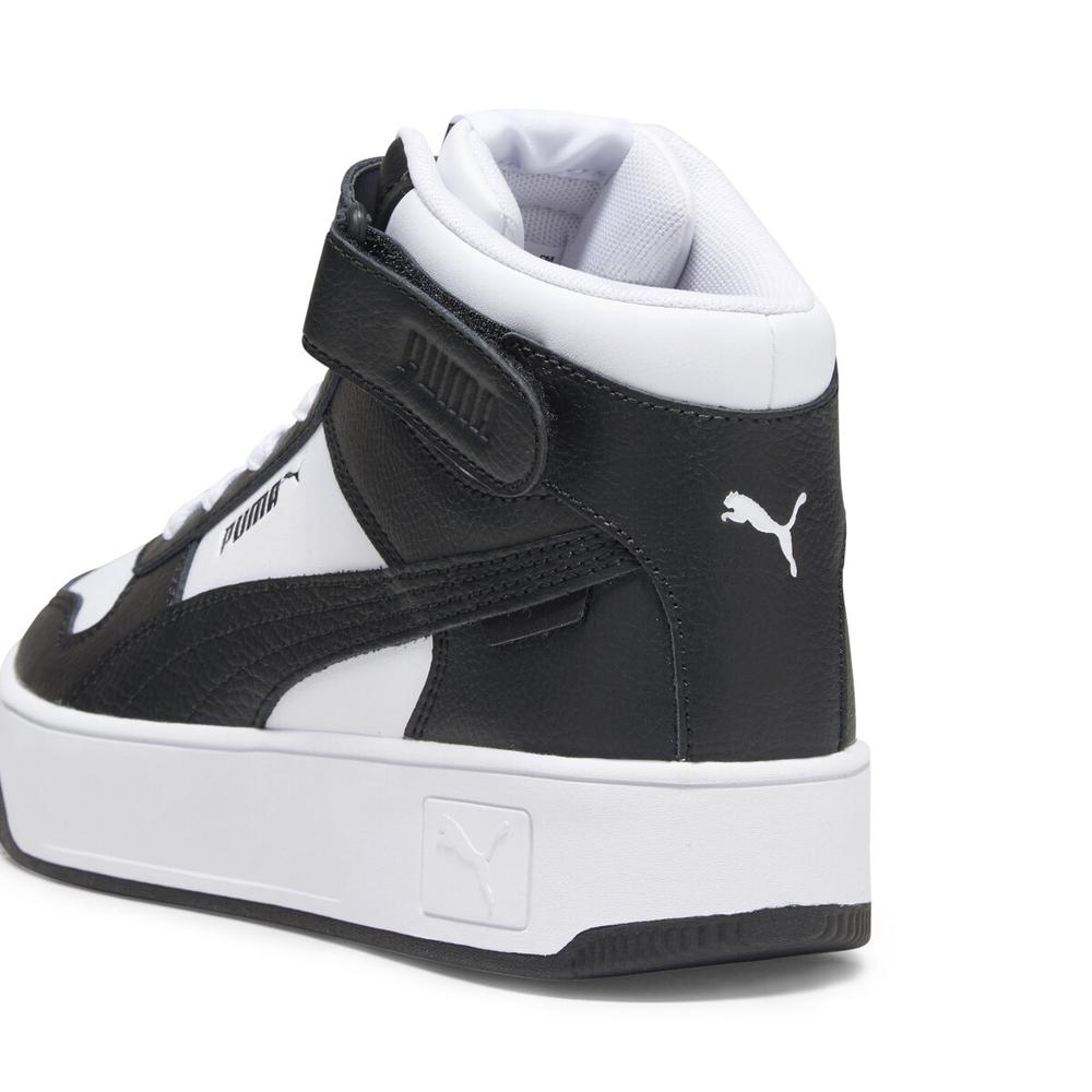 Foto 8 pulgar | Tenis Puma Carina Street Mid 39233703 Blancos para Mujer