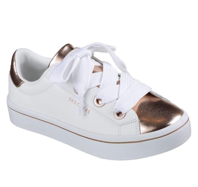 Foto 2 pulgar | Tenis Skechers Hi Lite Blanco Mujer