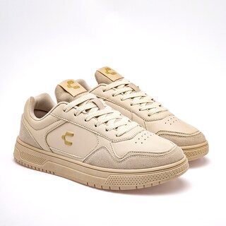 Foto 2 | Tenis Urbanos para Mujer Charly Beige Importados 120253-1