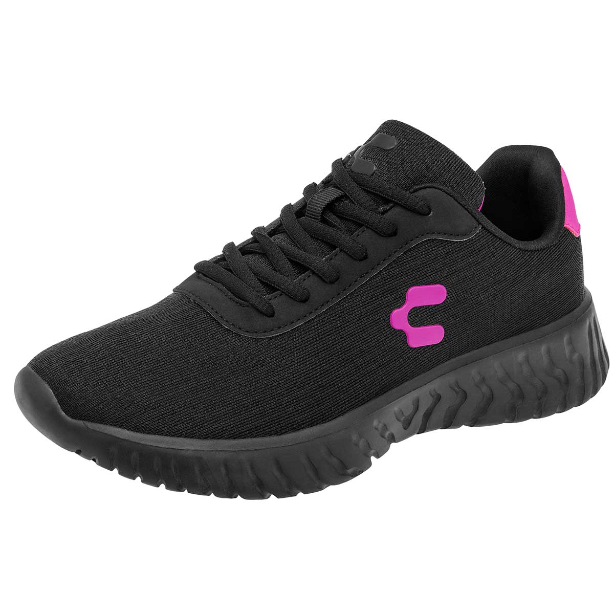 Tenis Charly Deportivo Negro Código 111226-1 para Mujer