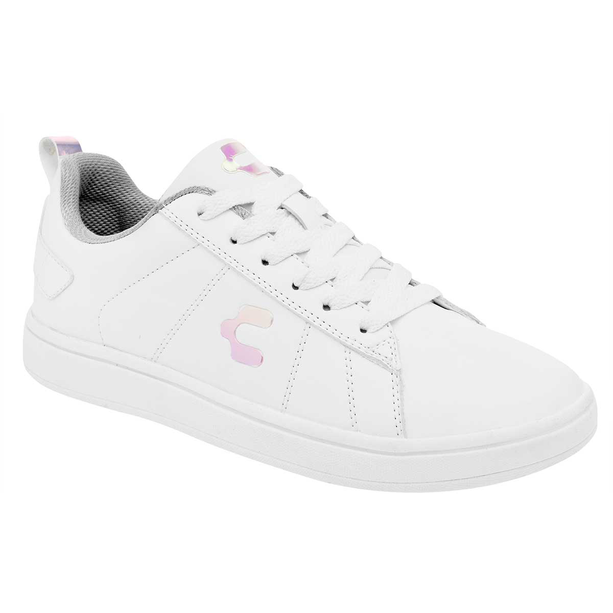 Foto 2 pulgar | Tenis Urbanos Charly Blancos para Mujer