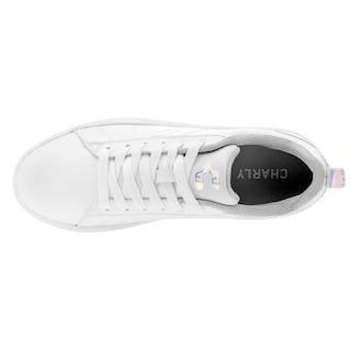 Foto 2 | Tenis Urbanos Charly Blancos para Mujer