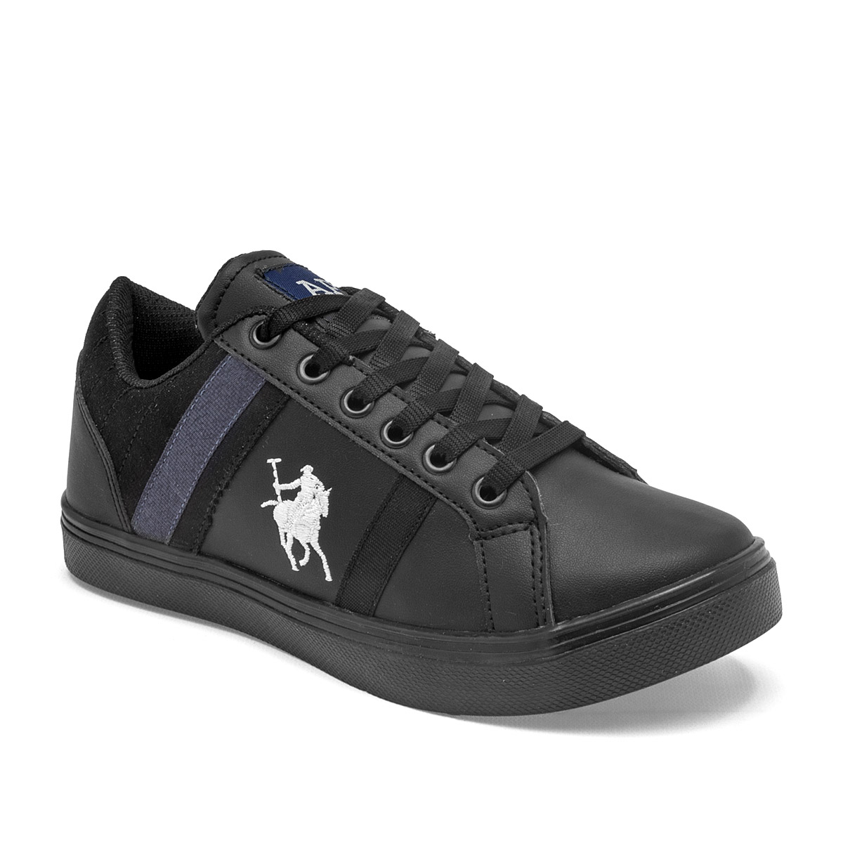 Foto 2 pulgar | Tenis Urbanos American Polo Negros Unisex