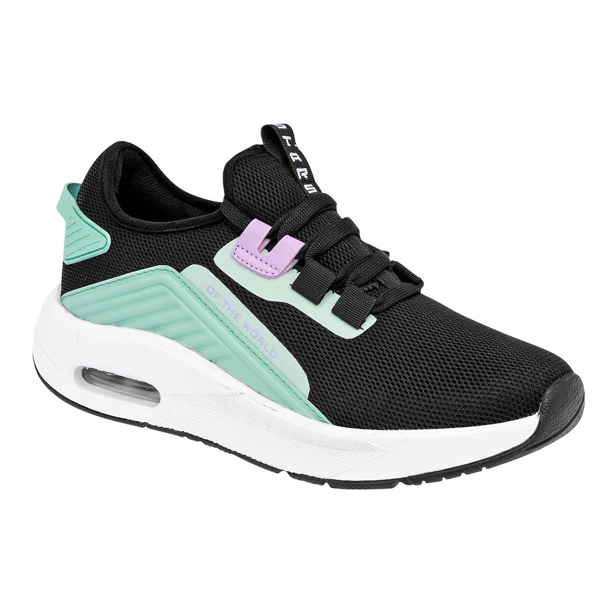 Tenis Deportivos Stars Of The World Negros para Mujer