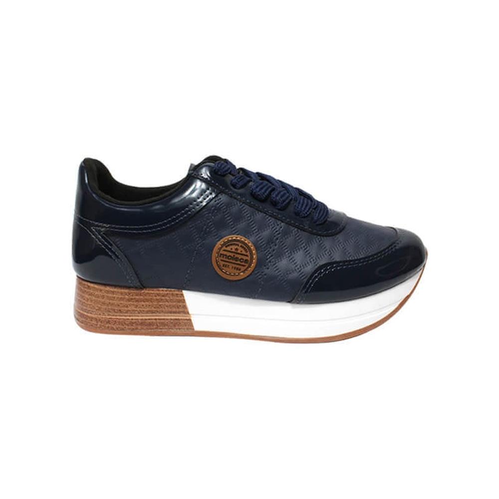 Foto 2 pulgar | Tenis Moleca Dodi Mini Azul Marino para Mujer