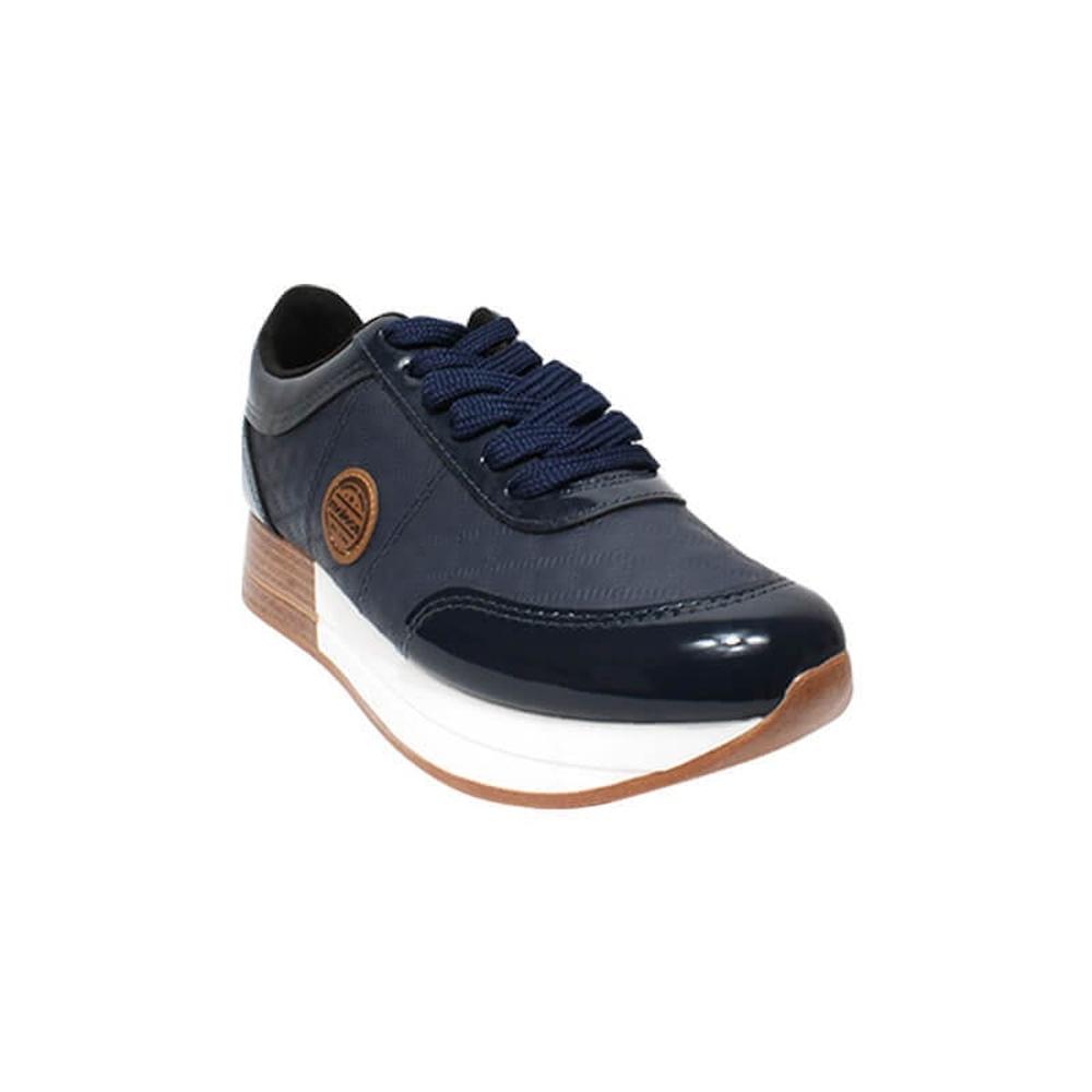 Foto 3 pulgar | Tenis Moleca Dodi Mini Azul Marino para Mujer