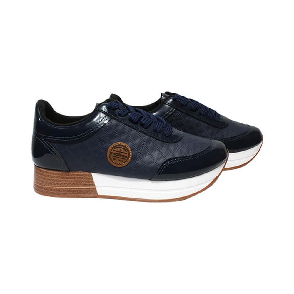 Foto 4 pulgar | Tenis Moleca Dodi Mini Azul Marino para Mujer