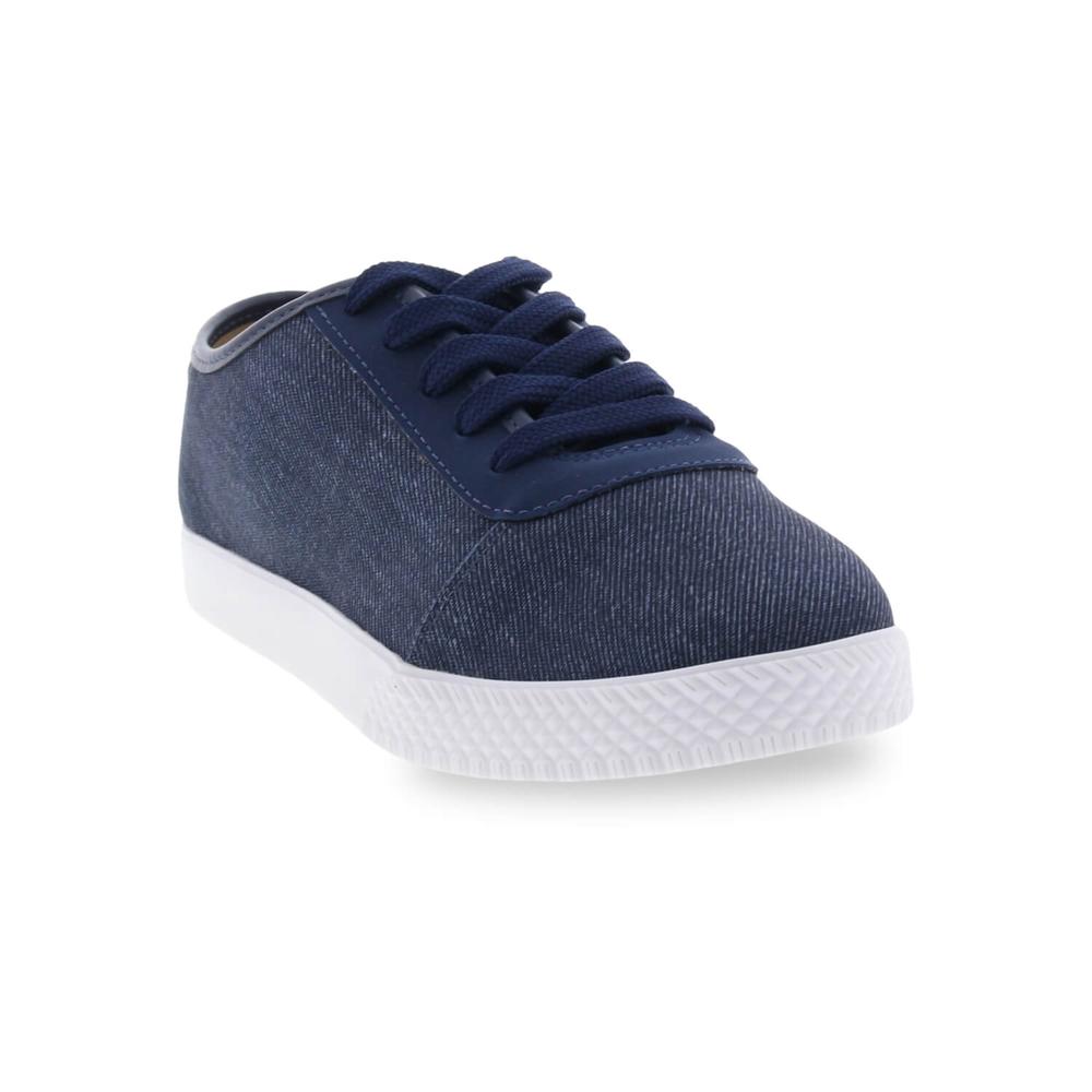 Foto 3 pulgar | Tenis para Mujer Moleca Deina Mez Azul Marino