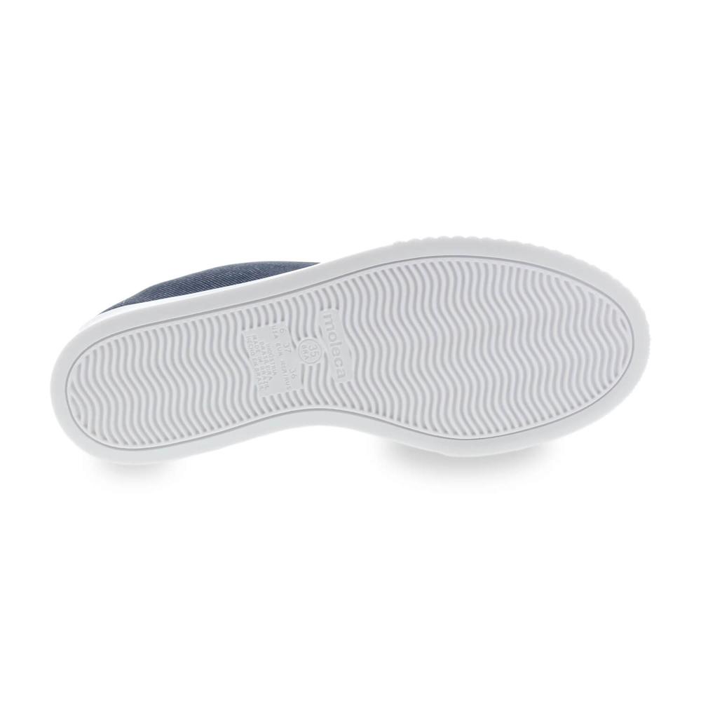 Foto 5 pulgar | Tenis para Mujer Moleca Deina Mez Azul Marino