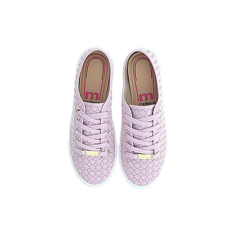 Foto 3 | Tenis Moleca Púrpura para Mujer