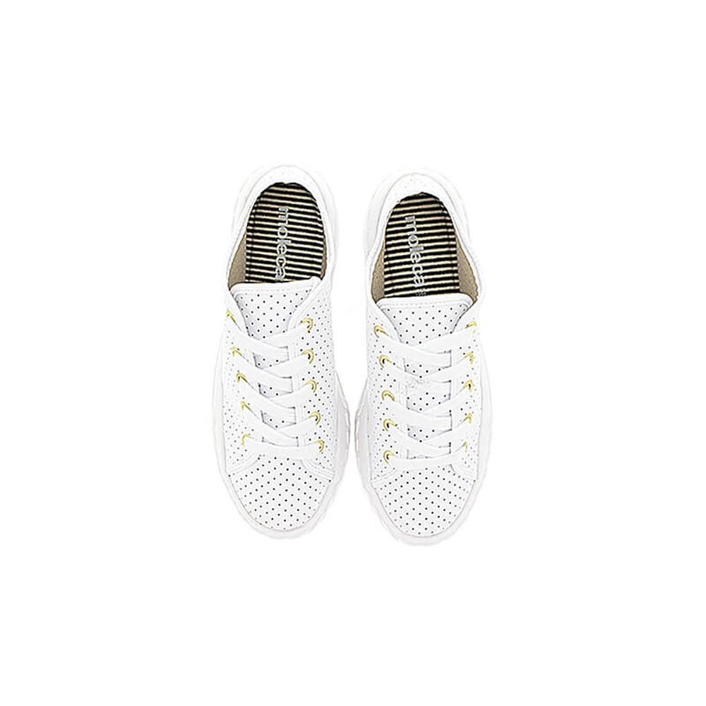 Foto 2 pulgar | Tenis Moleca Dorotea Perf Blanco Para Mujer