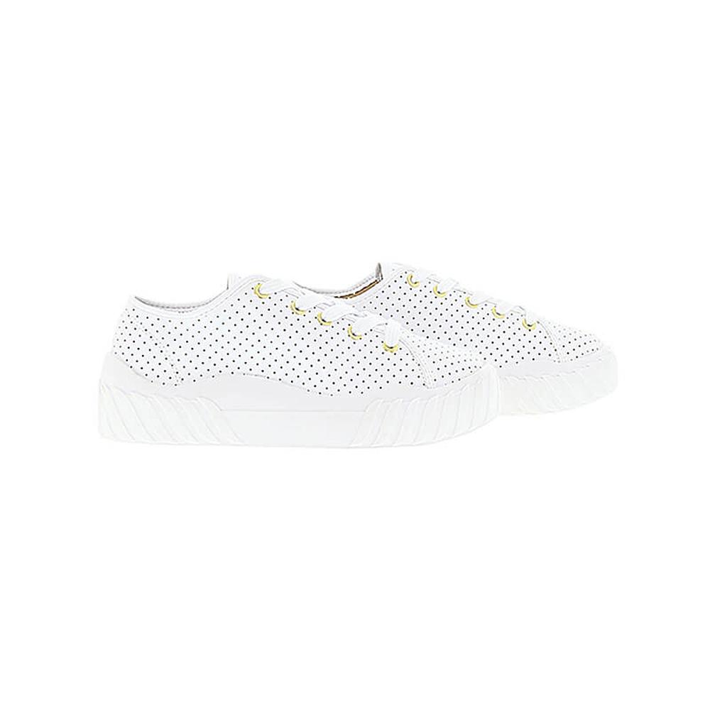 Foto 4 pulgar | Tenis Moleca Dorotea Perf Blanco Para Mujer