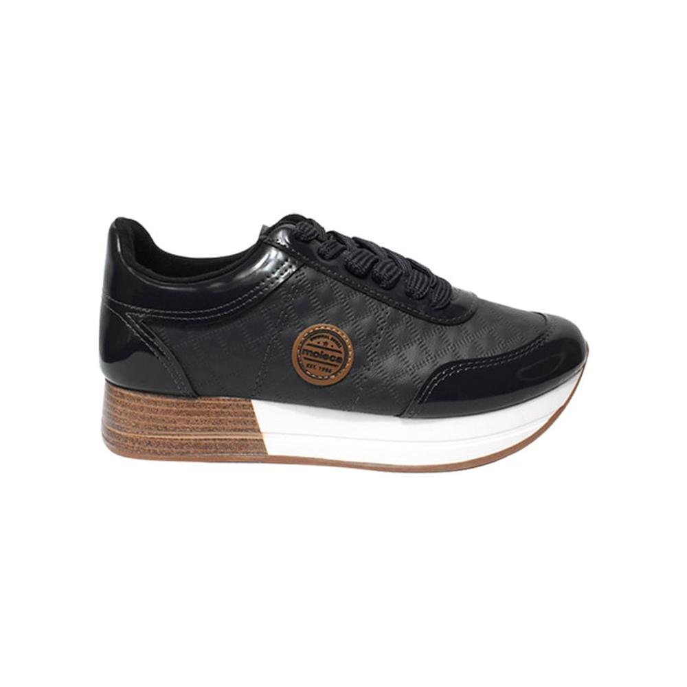 Foto 2 pulgar | Tenis Moleca Dodi Mini Negros para Mujer