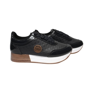 Foto 3 | Tenis Moleca Dodi Mini Negros para Mujer
