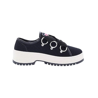 Foto 1 | Tenis Moleca Daila Sider Negro para Mujer
