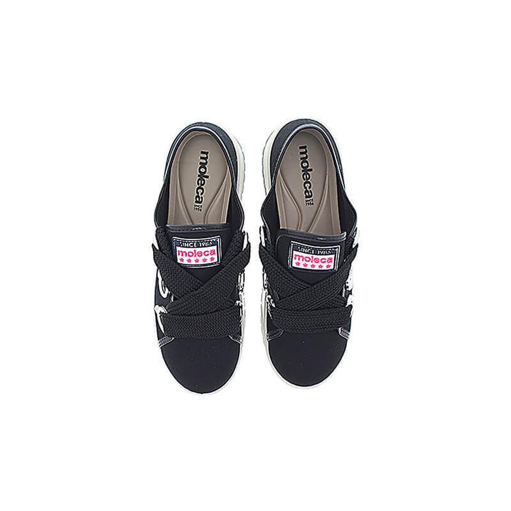 Foto 3 pulgar | Tenis Moleca Daila Sider Negro para Mujer
