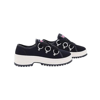 Foto 3 | Tenis Moleca Daila Sider Negro para Mujer