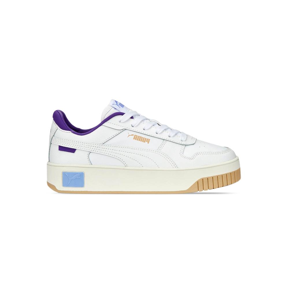 Foto 2 pulgar | Tenis Puma Carina Street para Mujer Blancos