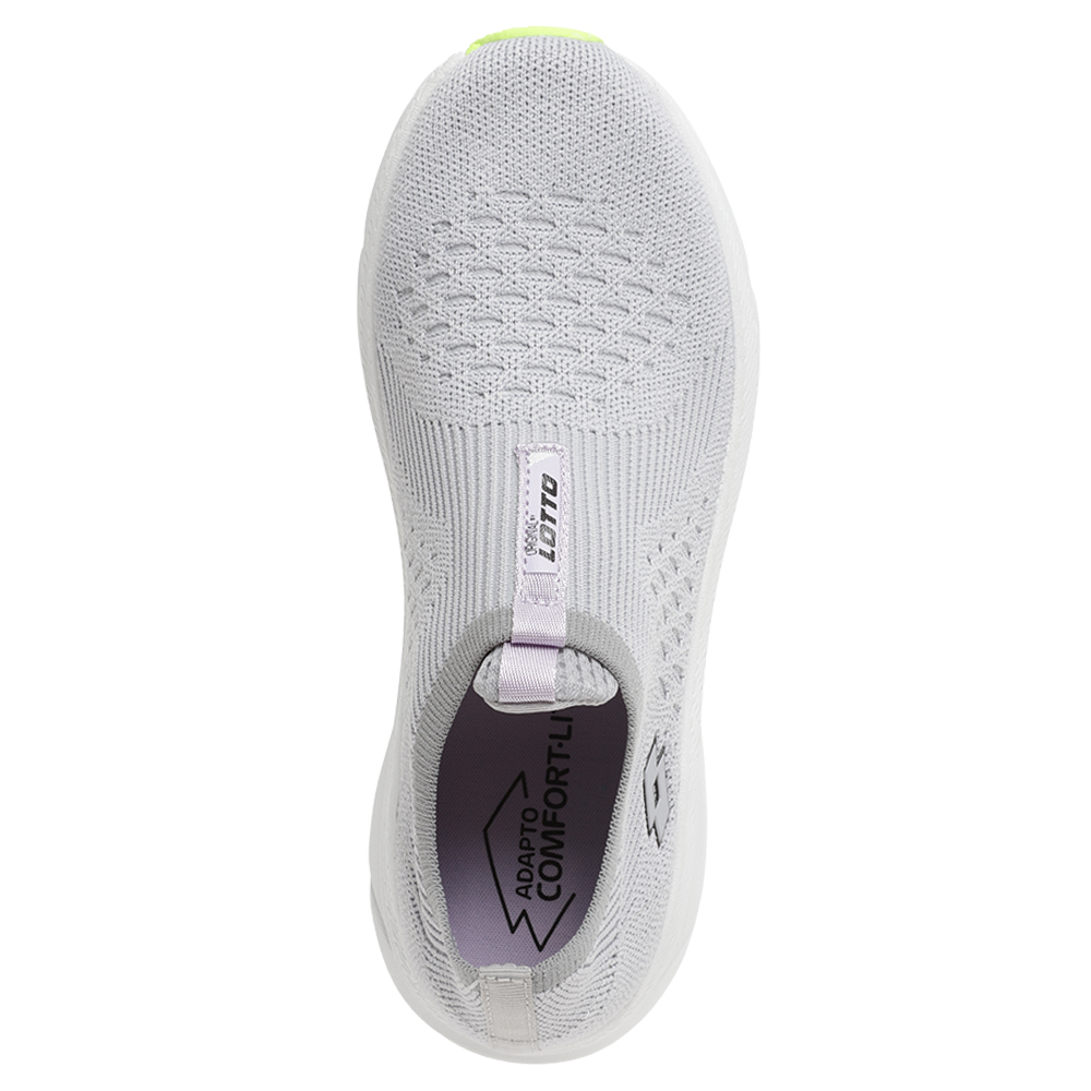 Foto 6 pulgar | Tenis Lotto Sport Eddie Grises para Mujer