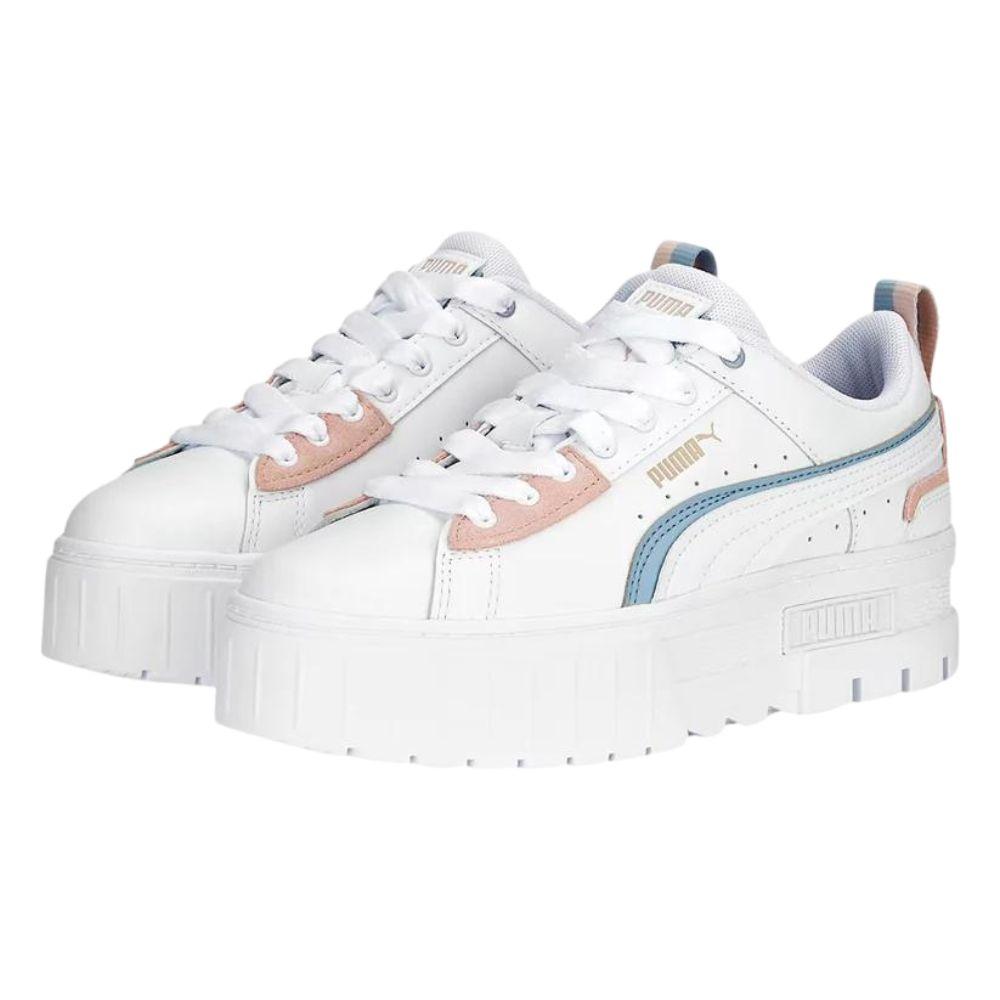 Foto 3 pulgar | Tenis Puma Mayze Ut  Blancos para Mujer