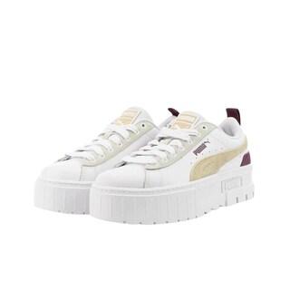 Foto 2 | Tenis para Mujer Puma Mayze Mix Juveniles Blancos
