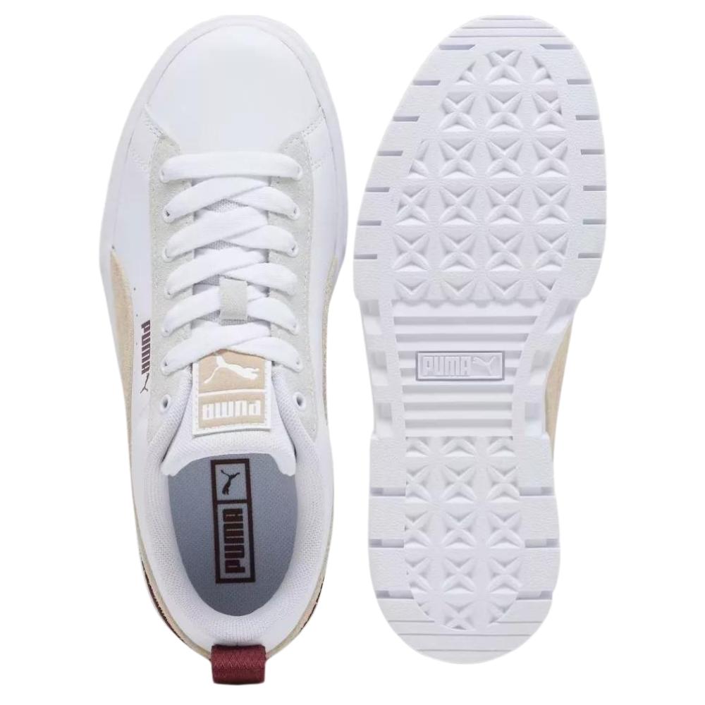 Foto 6 pulgar | Tenis para Mujer Puma Mayze Mix Juveniles Blancos
