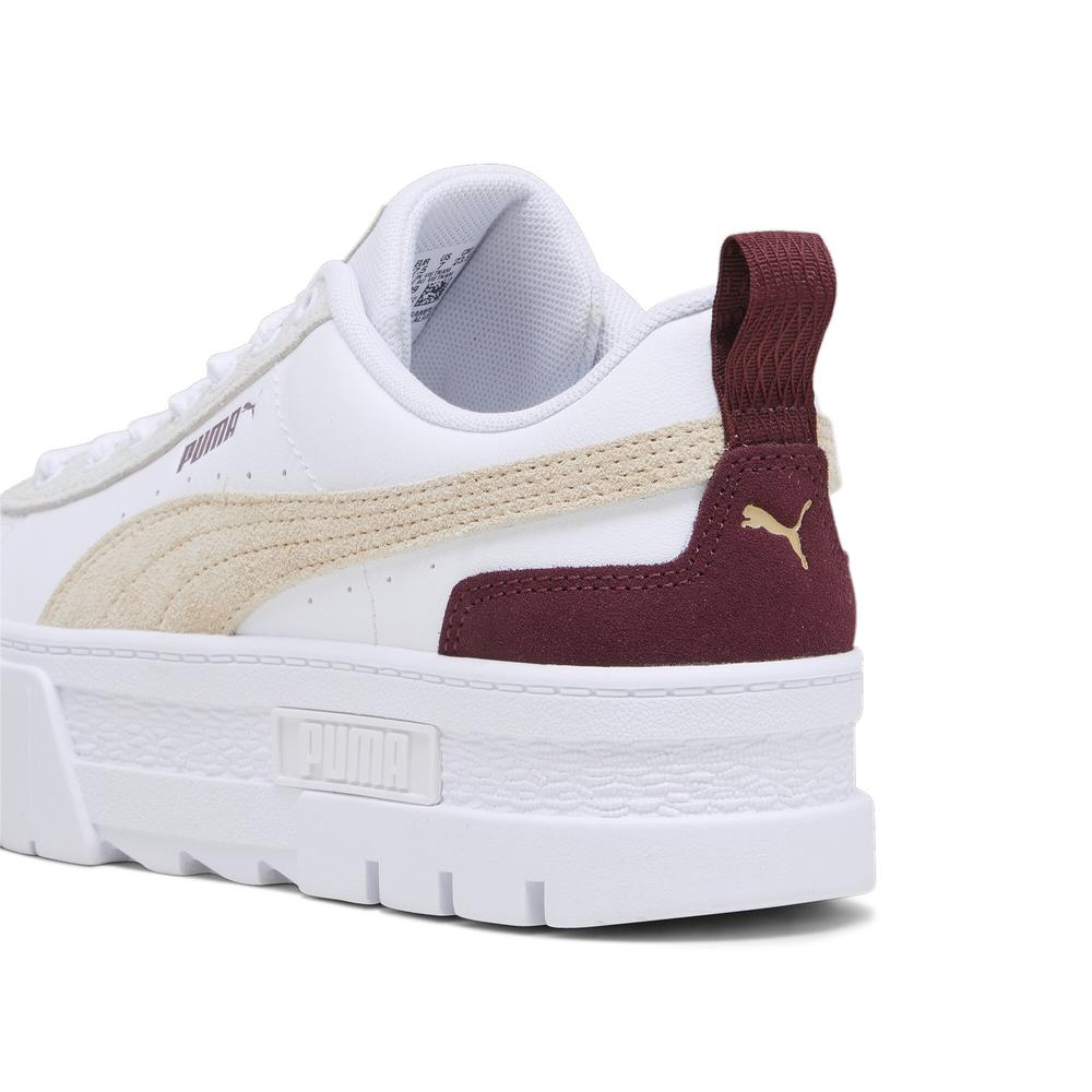 Foto 8 pulgar | Tenis para Mujer Puma Mayze Mix Juveniles Blancos