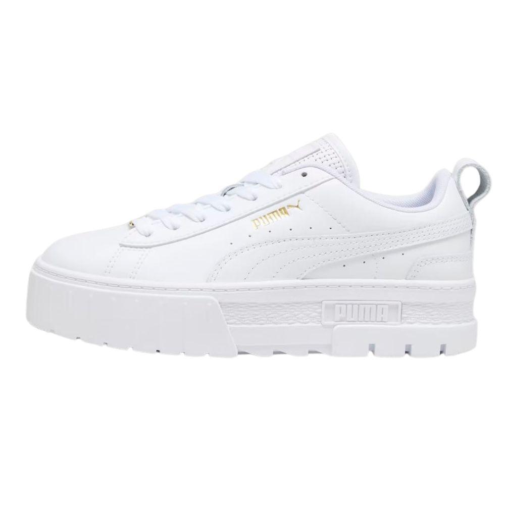 Foto 2 pulgar | Tenis Puma Mayze EOC Juvenil Blancos para Mujer