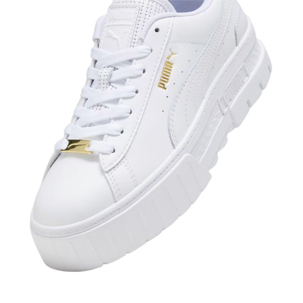 Foto 4 pulgar | Tenis Puma Mayze EOC Juvenil Blancos para Mujer