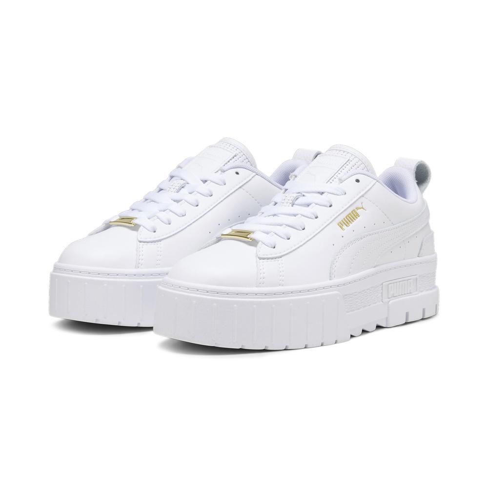 Foto 7 pulgar | Tenis Puma Mayze EOC Juvenil Blancos para Mujer