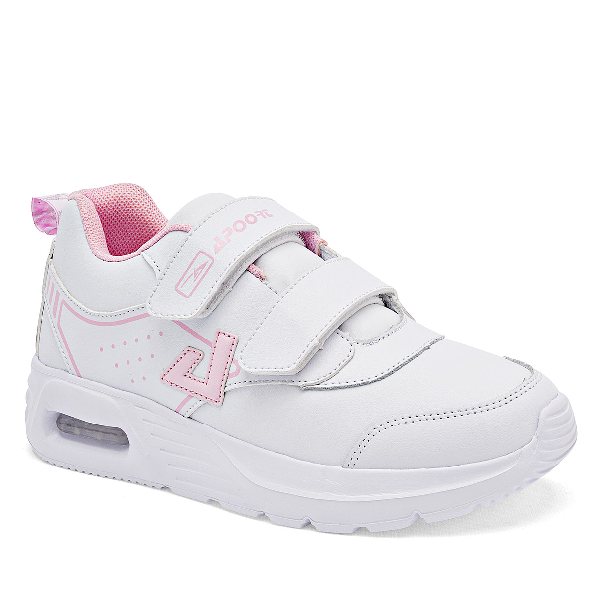 Apoort Tenis Deportivo Para Mujer Blanco Rosa, Código 124735-e