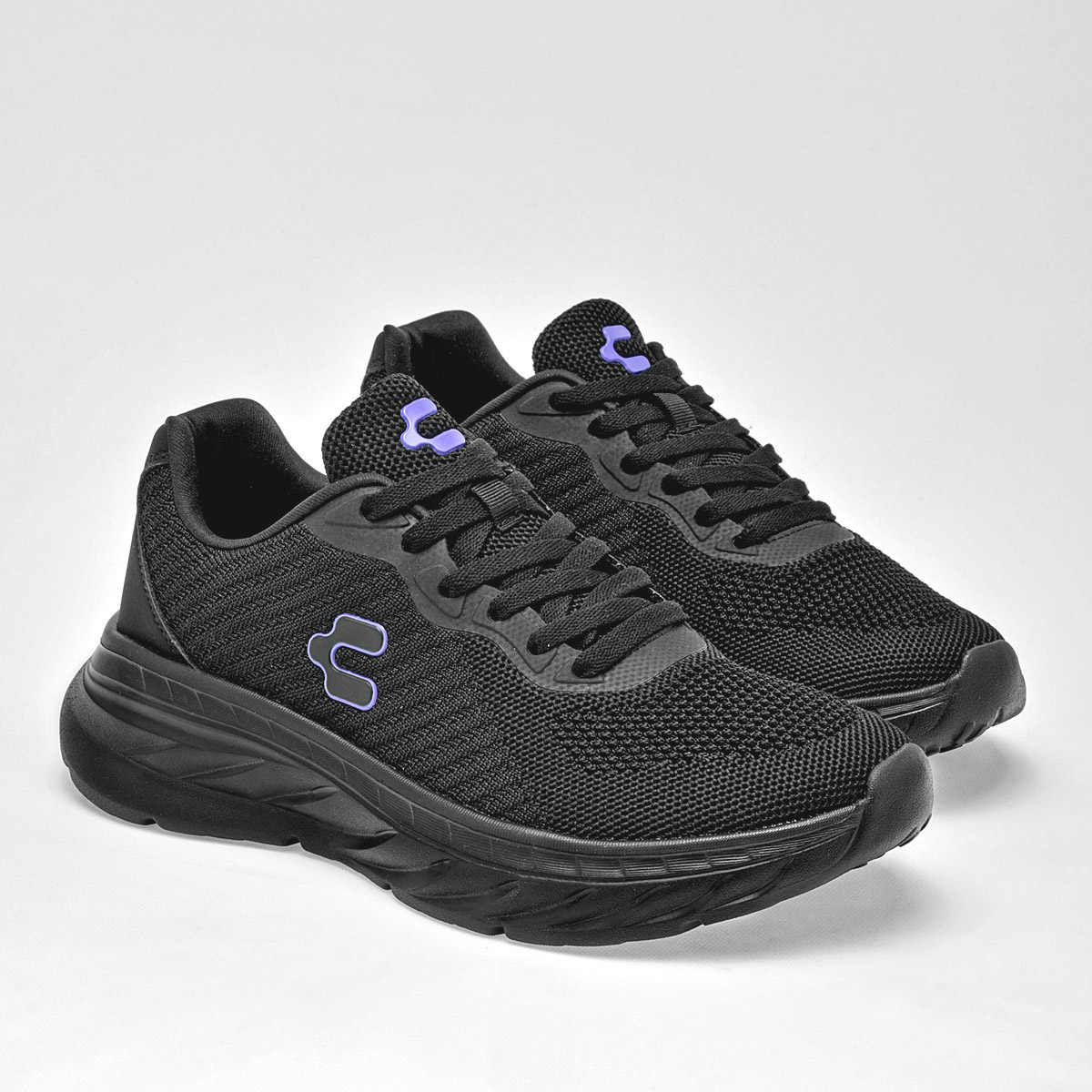 Foto 2 | Tenis Deportivos Charly 124452-e Negros para Mujer