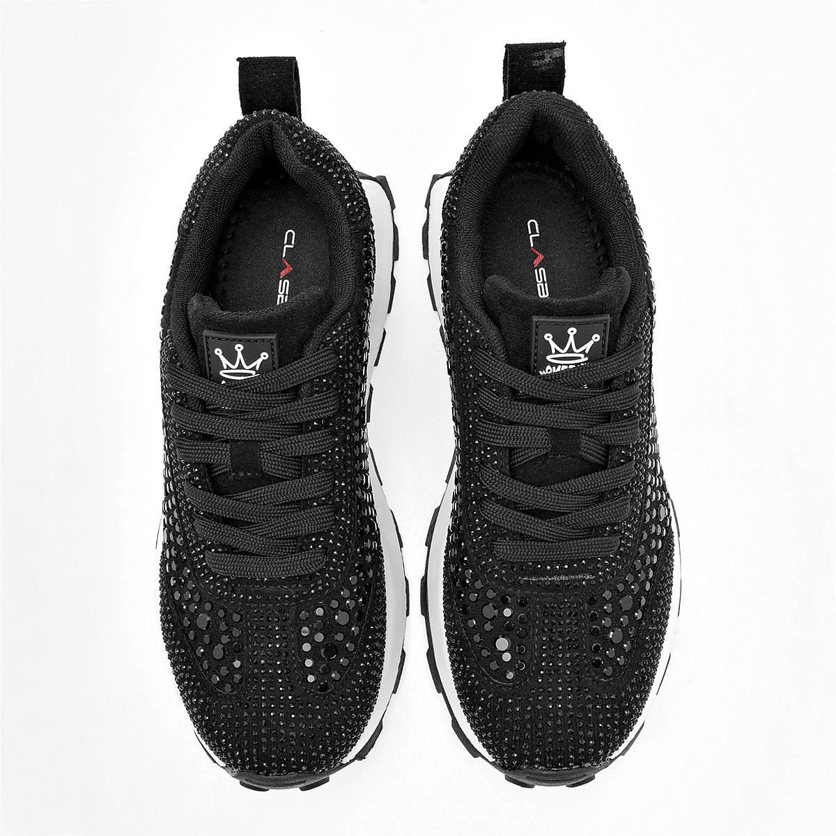 Foto 3 | Tenis Urbano Clasben Negro 126037-e para Mujer