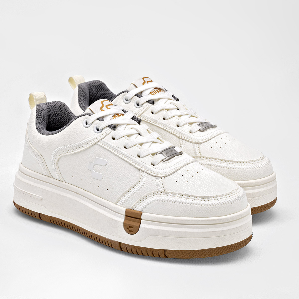 Foto 2 | Tenis Urbanos Charly 124426-e Blancos para Mujer