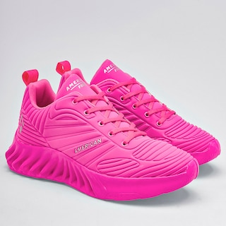 Foto 2 | Tenis Deportivos American Fire Fucsia para Mujer