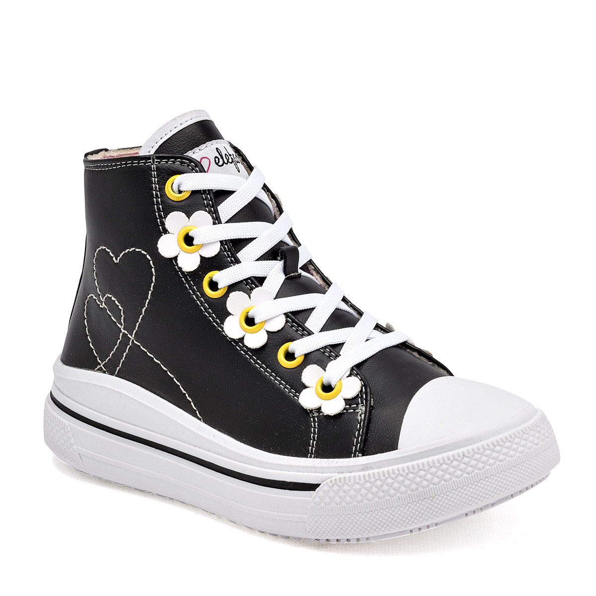 Foto 1 | Tenis Chunky Urbanos Elefante Negros para Mujer