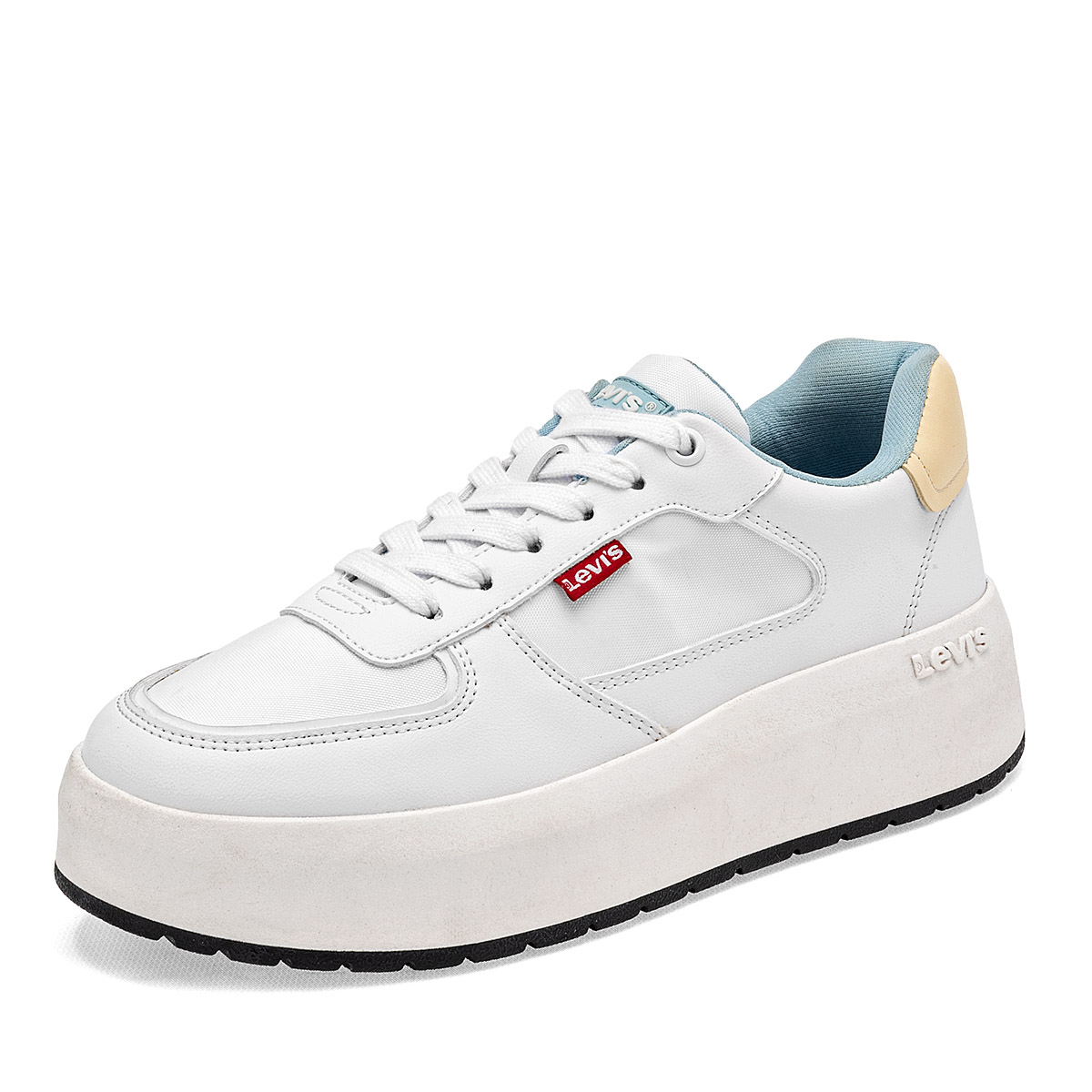 Foto 2 pulgar | Tenis Urbano Levi's Blancos 126086-e para Mujer